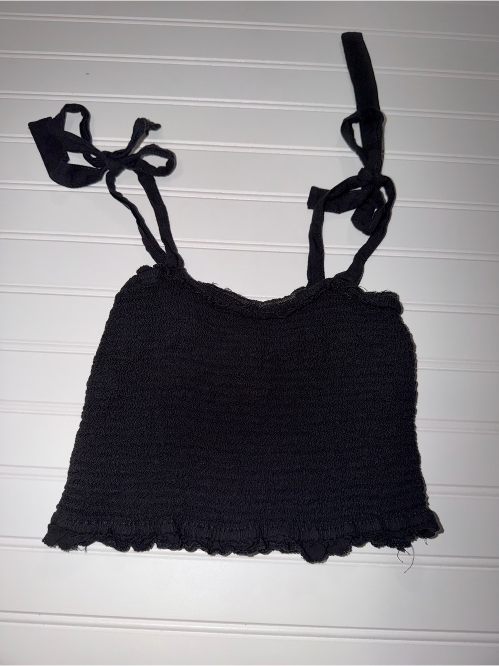 Abercrombie & Fitch Smocked Tank Top XS